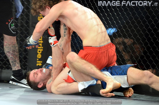 2013-05-04 Milano in the cage 2013 - Mixed Martial Arts 0979 Marco Sigismondi-Pawel Szymansky